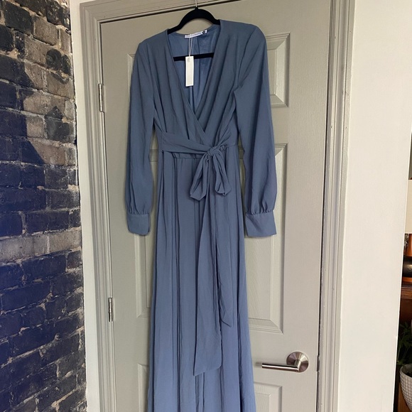 Baltic Born Dresses & Skirts - Baltic born Slate blue Lydia maxi dress